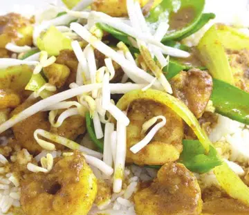 Chinese-Style Satay Prawns