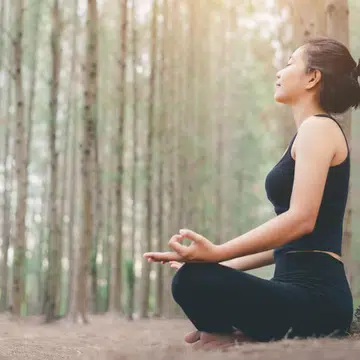 meditating for 5 minutes every morning