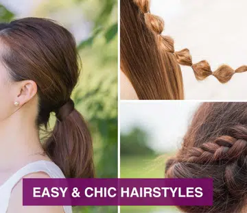 easy chic hairstyles for chinese new year