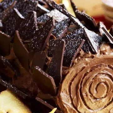 Christmas Yule Log Cake