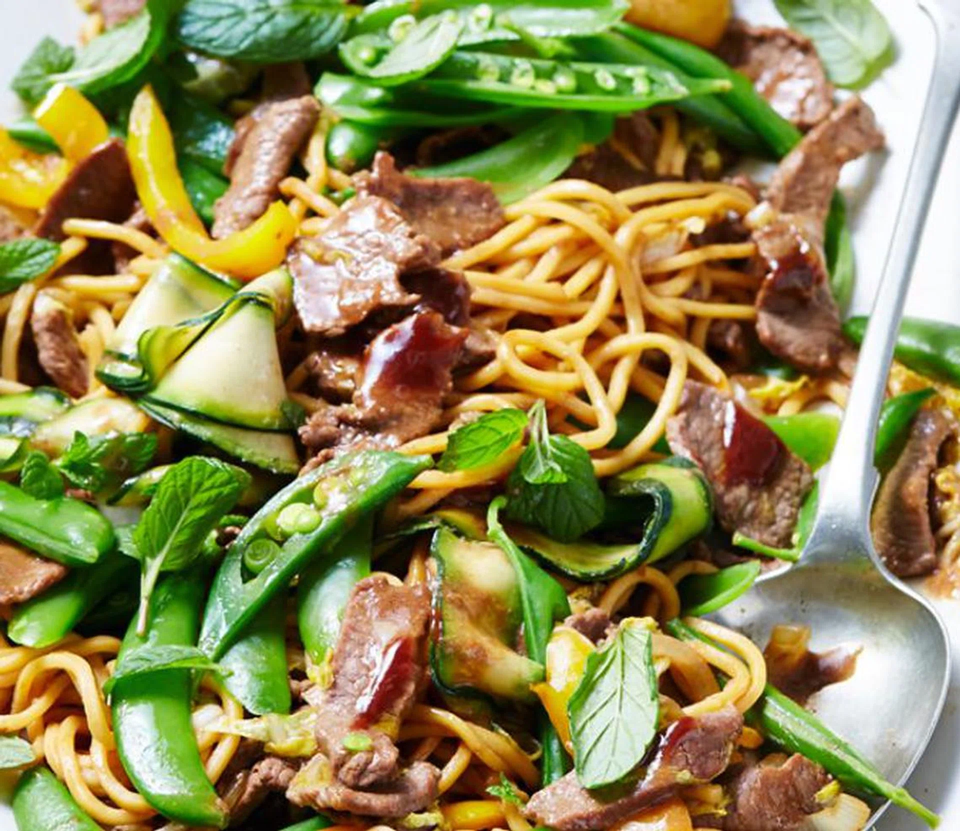 Hokkien Mee With Beef