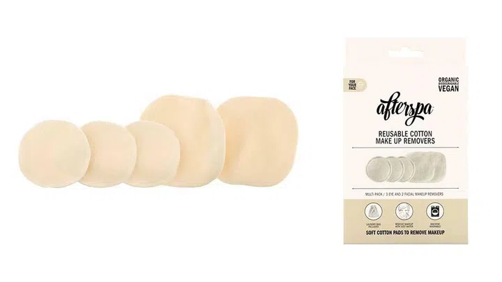 Reusable cotton rounds ($10.56 for a box of six from iHerb)