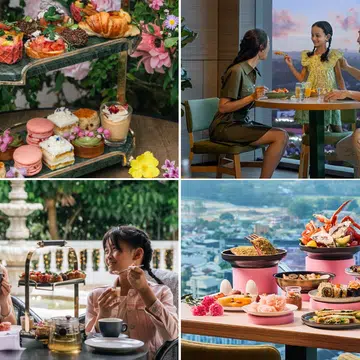 mother’s day dining deals 2026, 50% off buffet, afternoon tea with diy flower bar
