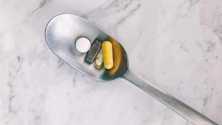 First thing to try is eating foods naturally rich in collagen – go for fish, meat, and diary – and then seeing whether you'd like to try a collagen supplement as well.