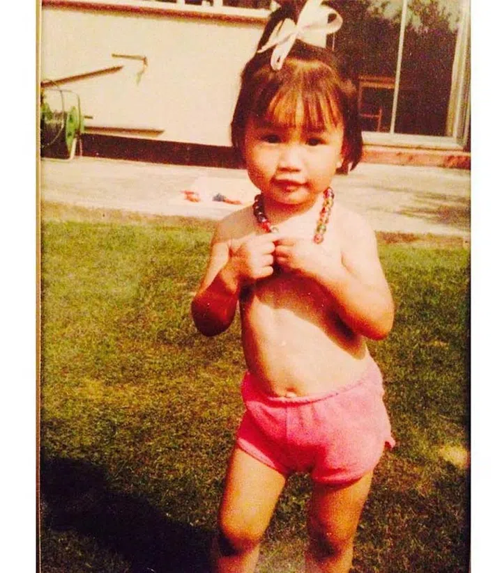"One of my earliest beauty memories is as a child, wandering into my mum and dad's room and walking into a cloud of Elnett hairspray with its distinctive smell. [To this day,] I always carry some with me."