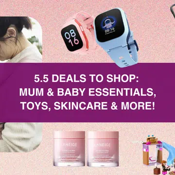 5.5 sales amazon lazada shopee iherb mother and baby kids deals