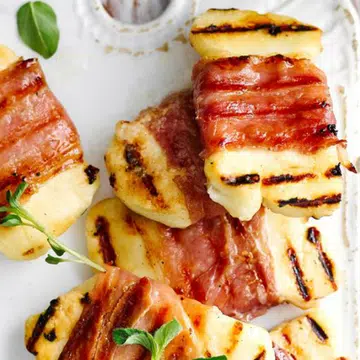 Prosciutto Wrapped Haloumi