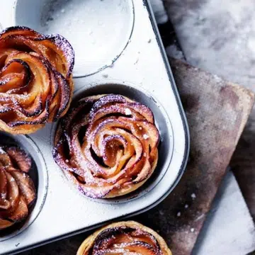Apple Flower Tarts