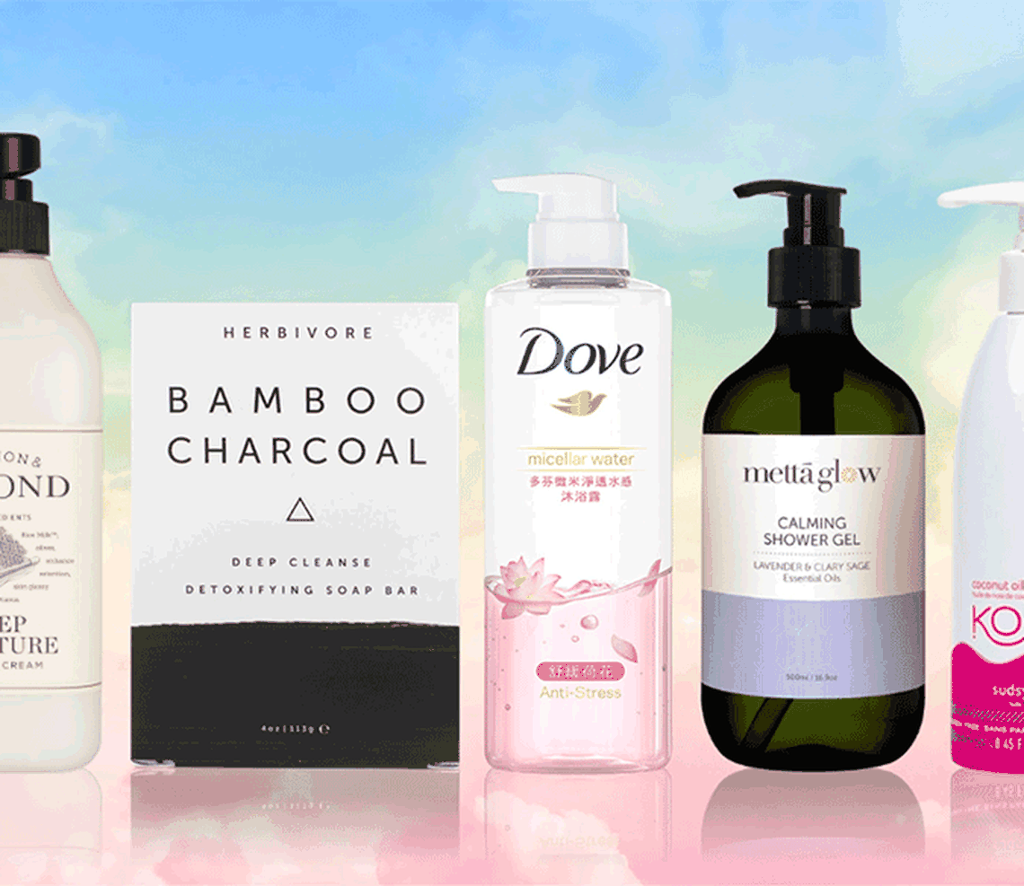 Moisturising body wash for itchy sensitive skin