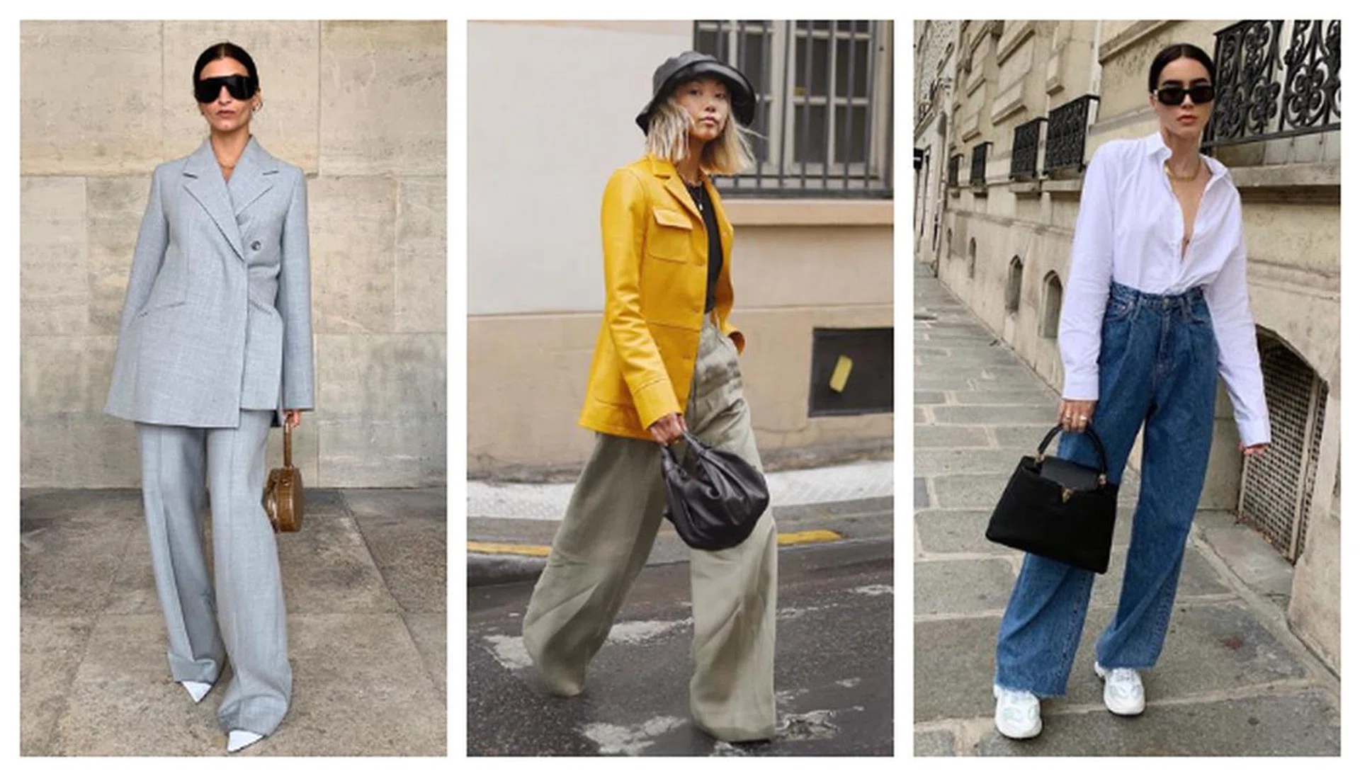 wide-legged pants