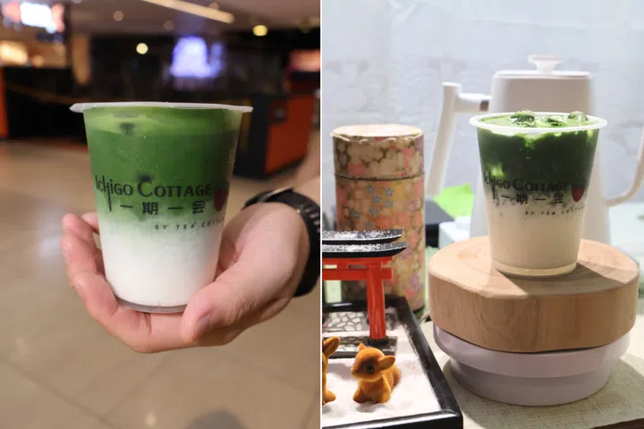 best matcha lattes singapore ichigo tea cottage