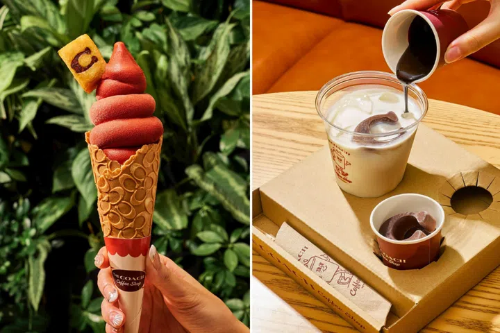 the coach coffee shop singapore RWS chilli crab soft serve and iced chocolate