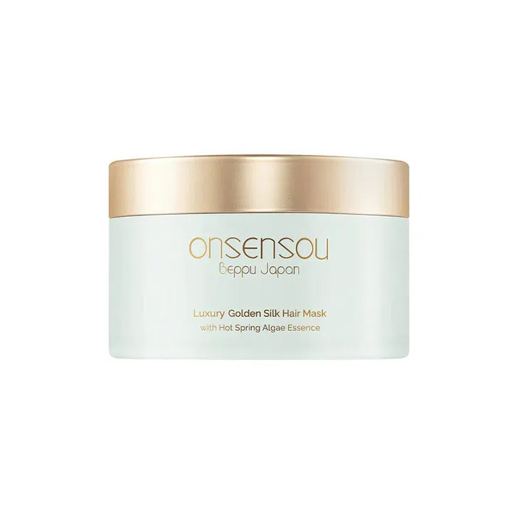 Best Luxurious Hair Mask For Damaged Hair Onsensou Golden Silk Hair Mask