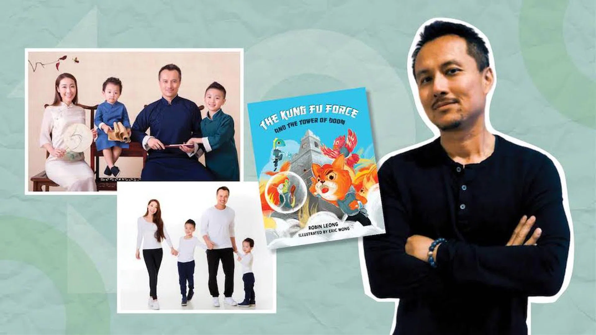 How Fatherhood Inspired Former TV Star Robin Leong To Write A Children's Book