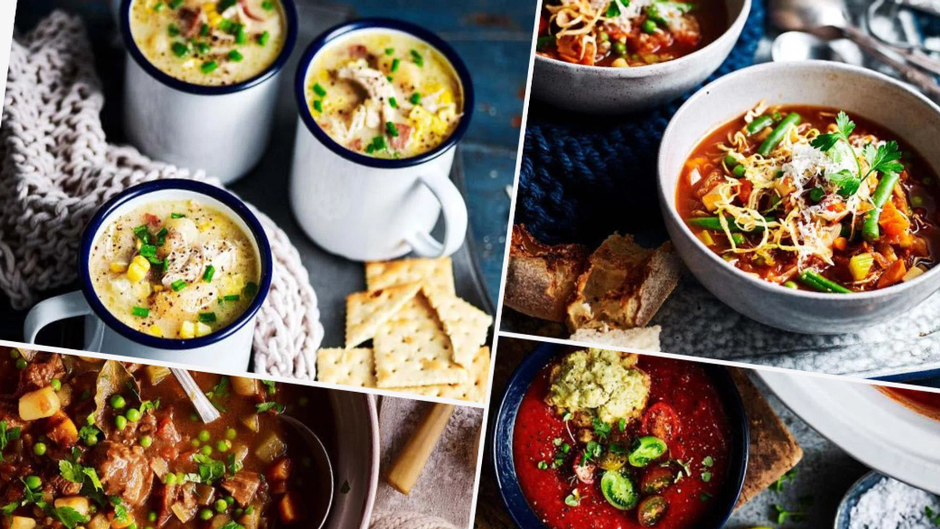 slow cooker soup recipes with chicken, beef, vegetables, tomato, mushroom