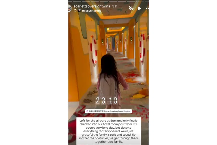 mumfluencer missysharont missed flight, son’s toy gun found airport security