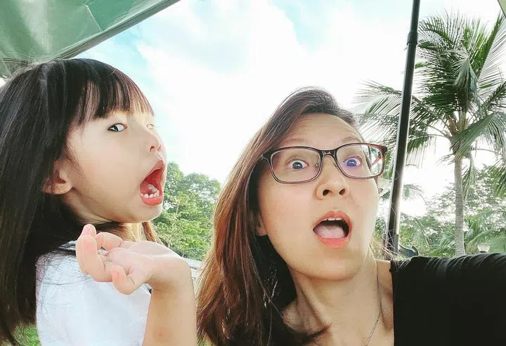 I started bringing my daughter camping when she was two. Photo: Yvonne Chia