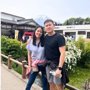 couple trip to japan without baby at 4 months postpartum
