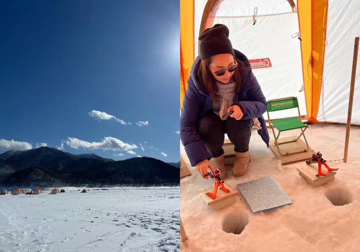 furano itinerary ice fishing