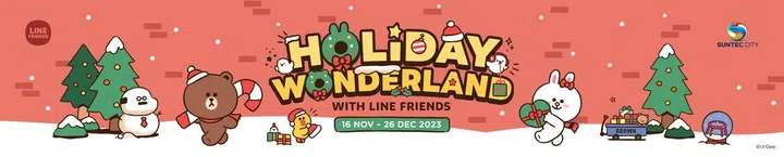 Holiday Wonderland With LINE FRIENDS