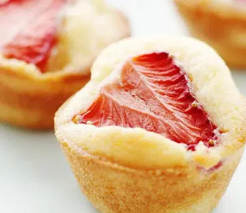 Mini Strawberry Friands