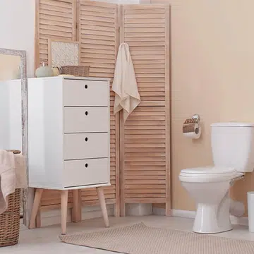 The One Trick To Make Your Small HDB Bathroom Look Bigger - open concept