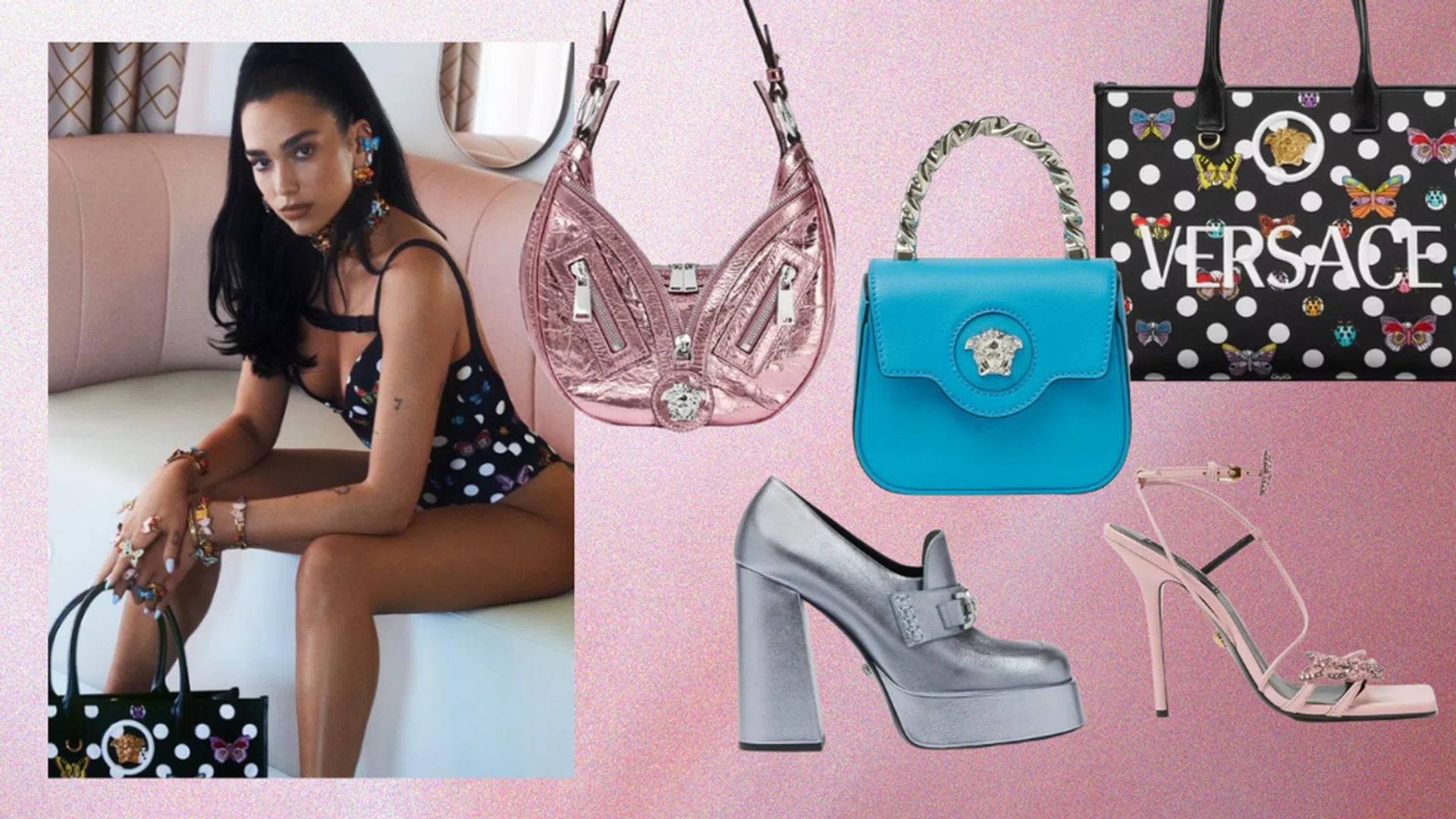 Dua Lipa's First Collection For Versace