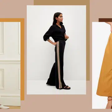 Wide leg pants