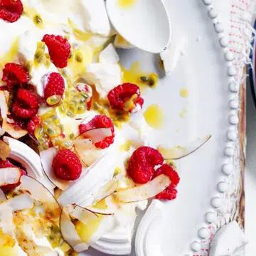 Lemon & Meringue Passionfruit Mess