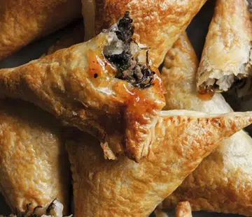 Lamb & Spinach Samosas