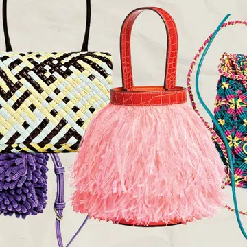 Crochet, Embroidered & Fringed Handbags Are Everywhere Now