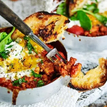 Stovetop 'Baked' Eggs