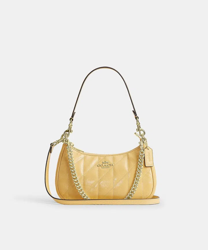 coach teri shoulder bag quilting