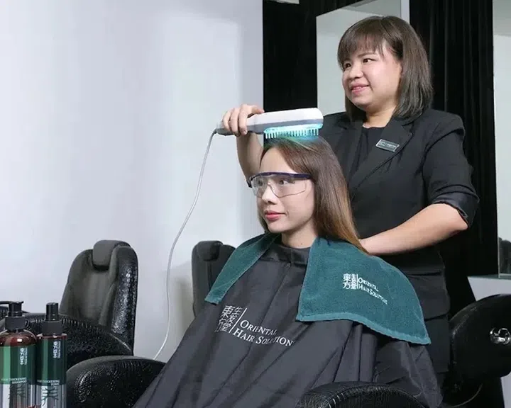 Best Deep-Cleansing Scalp Treatment, Oriental Hair Growth Therapy with Low Level Light Laser Treatment, Oriental Hair Solutions
