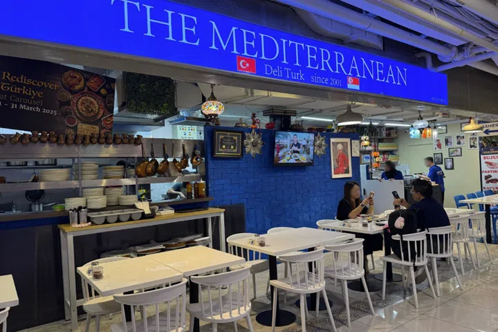 The Mediterranean Deli Turk, Far East Plaza food