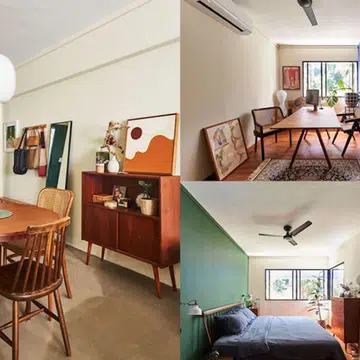 Mid-century HDB flat