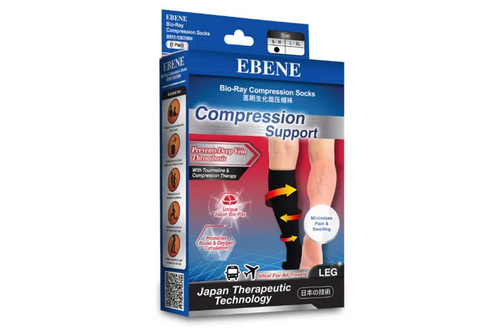 Best 9.9 sale travel deals: Ebene Bio-Ray Compression Socks