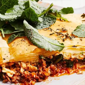 Beef, Haloumi & Spinach Borek