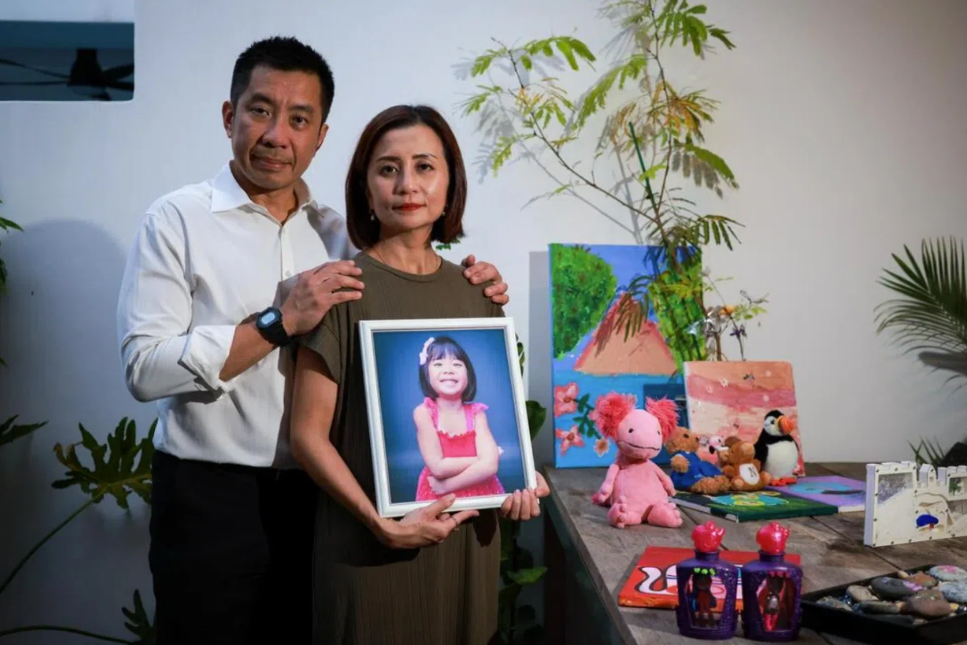 singapore parents lost daughter to childhood brain tumour dipg