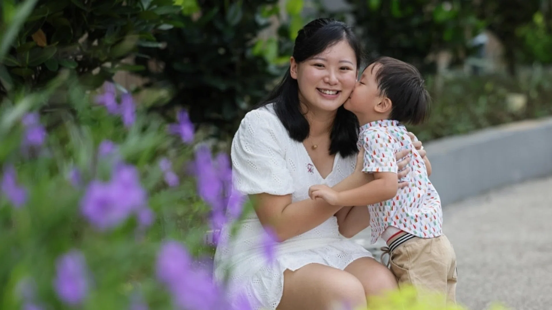 Ms Dawn Chua was 30 years old and a new mother to her son, Matthias Koh, when she discovered that she had breast cancer. ST PHOTO: GIN TAY