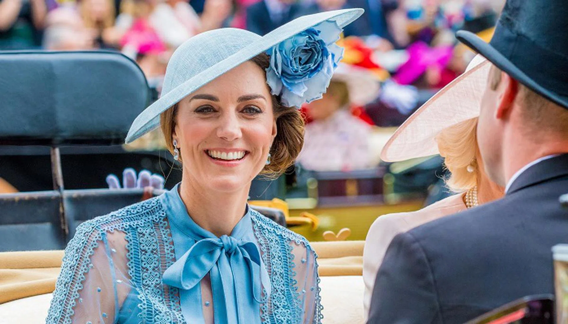 Catherine Duchess of Cambridge during day one of Royal Ascot at Ascot Racecourse.

Featuring: Catherine Duchess of Cambridge
Where: Ascot, Berkshire, United Kingdom
When: 18 Jun 2019
Credit: Dutch Press Photo/WENN.com

**Not available for publication in The Netherlands**
