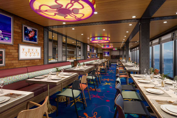 disney cruise singapore adventure pixar market restaurant