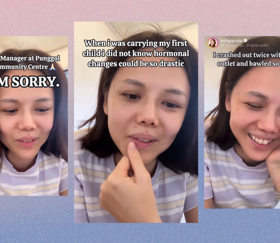 bong qiu qiu on meltdown at McDonald’s, pregnancy hormones