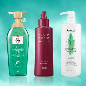 Oily scalp deep cleansing shampoo