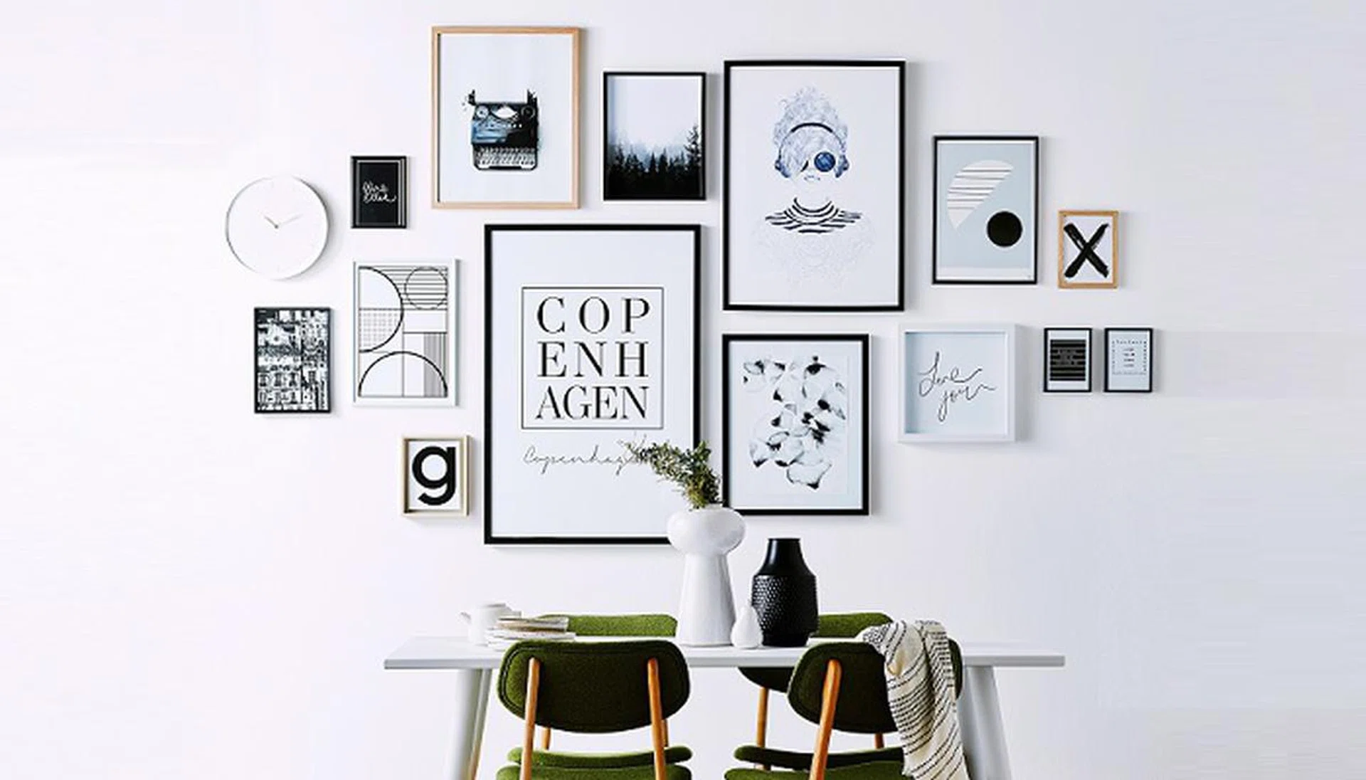 Shop 'n' Style - How to make a Monochrome Gallery
