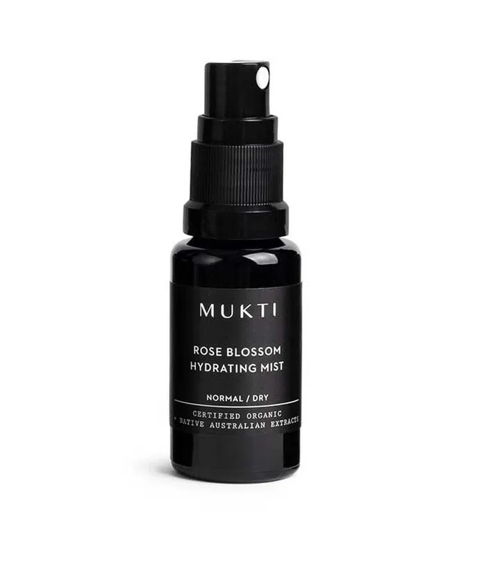 Mukti rose blossom hydrating face mist toner (AU$18.95)