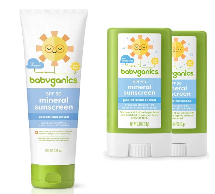 Babyganics SPF 50 Baby Mineral Sunscreen (Image/ Amazon Singapore)