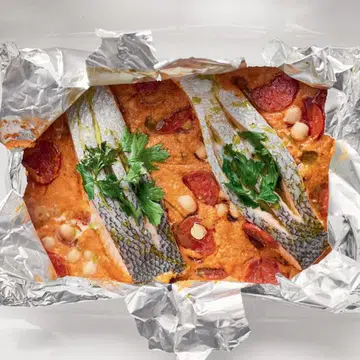 Salmon In A Bag by Jamie Oliver
