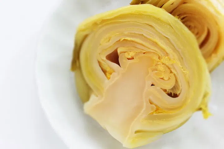 138336713 - chinese food, pickled mustard vegetable on dish