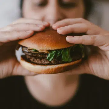 mushroom burger
